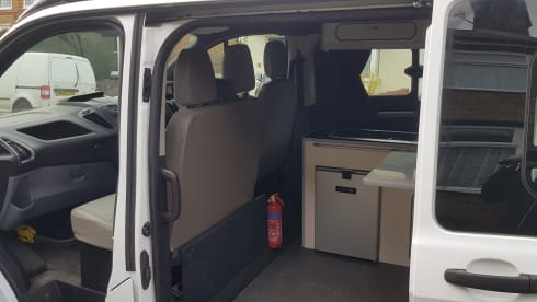 4 berth Ford bus from 2017