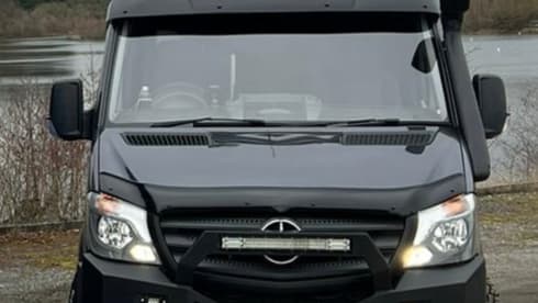 A truly luxurious off grid vehicle 
