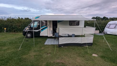 Modern 4 berth Bailey Approach Autograph 2015