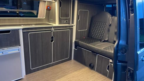 4 berth Volkswagen campervan from 2019