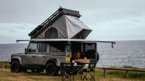 VENTURE – Ultimate Land Rover Camper - 4 berth - Cornwall