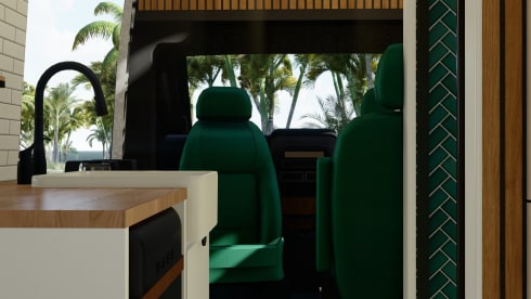 4 berth Peugeot campervan from 2023