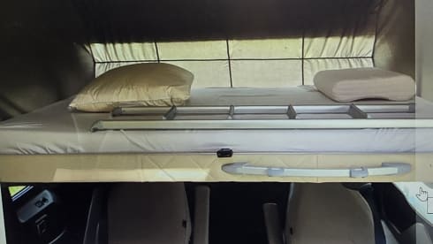 For rent: Our luxury 4 person camper.