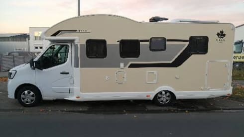 Ahörnchen  – Fully equipped, self-sufficient, stationary climate