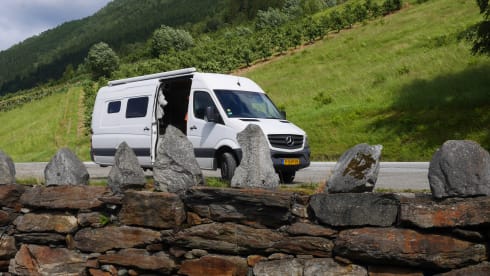 Extra spacious and luxurious Mercedes Sprinter camper van