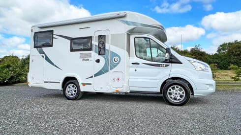 4 berth Chausson campervan from 2019