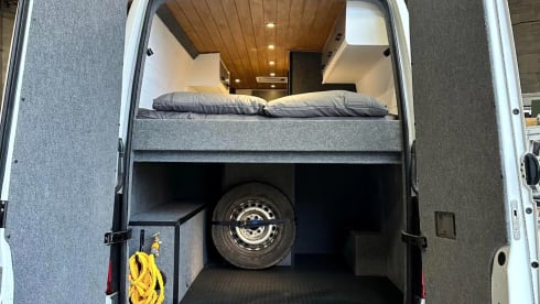 3 berth professionally converted high spec camper.