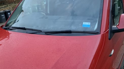 Tracey – Big VW Transporter - sleeps 4 + a child
