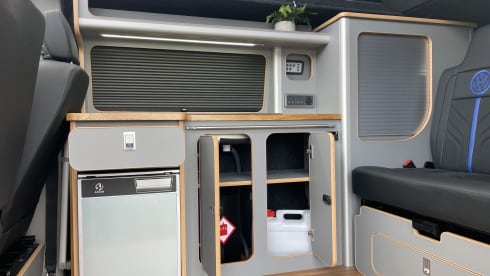 Pearl – VW T6 DSG Auto 4Birth Campervan, INSURANCE INC IN PRICE! *inc Night Heater