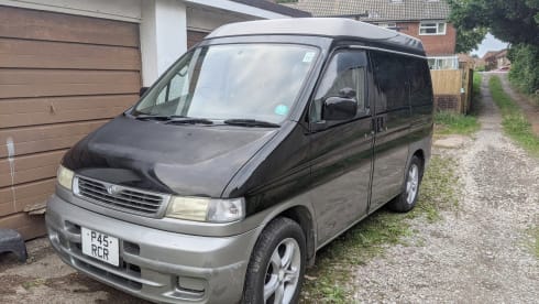 4 berth Mazda campervan