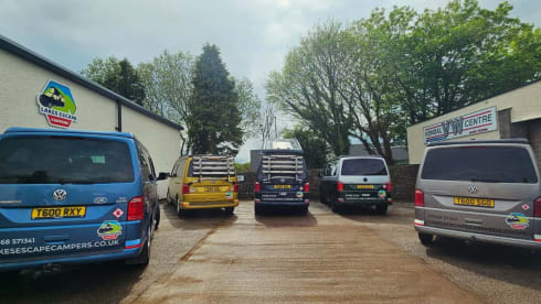 Sango – 4 berth Volkswagen campervan from 2018