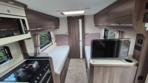 4 berth Fiat elddis encore motorhome