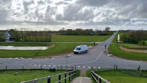 Off-grid self-built camper van from 2014