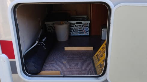 Nice compact sporty Dettleff camper for rent.