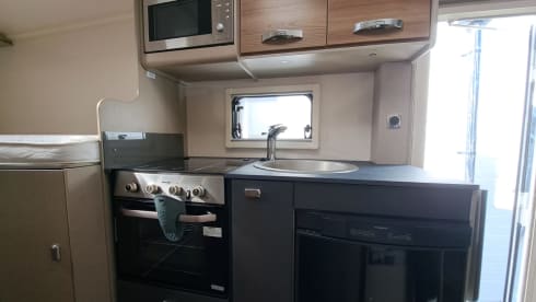 Motorhome by the sea