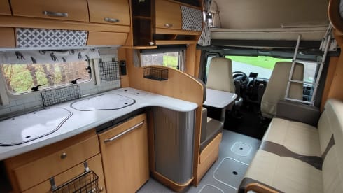 Harley – 4p Fiat alcove uit 2006