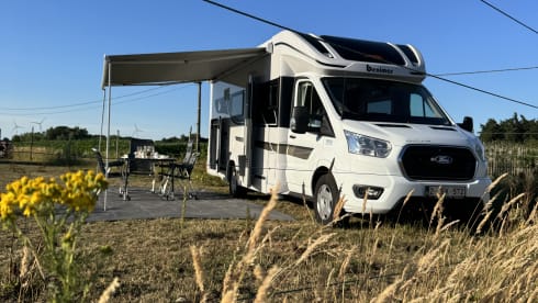 Cocoon 444 (5p) – Rent my Comfortable (5p) Mobilhome for a late summer trip!