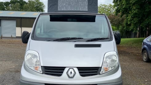 4 berth Renault campervan 2014