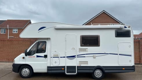 Betty – 6 berth Fiat alcove from 2005