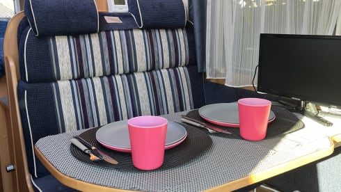 On an adventure with our nice economical semi-integrated camper