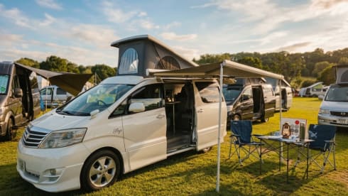 Skye – 4 berth ULEZ Compliant automatic Toyota campervan 