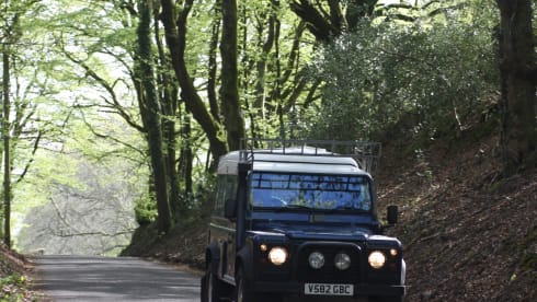 Blue Belle – Land Rover Camper for Family Camping