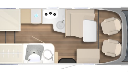Vrijheid 2 – Luxury Bürstner T726 Length beds + Lifting bed 2021