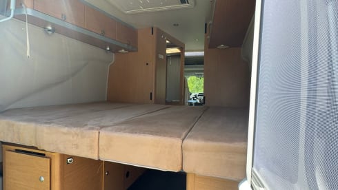 Autobus Hymer per due persone del 2010