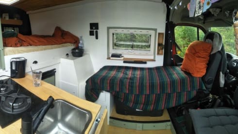 Comfortable camper van