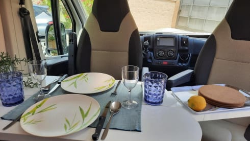 Camper4spain – 2p Benivan Fiat 2021 South Spain, Malaga. FLY AND DRIVE