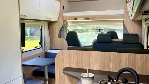 Big Mo – Sunlight A72 mit 6 Schlafplätzen aus dem Jahr 2022