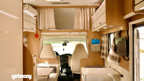 7 sleeping places rimor seal 9 fiat