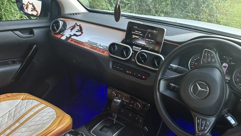2 berth Mercedes-Benz rooftop from 2018