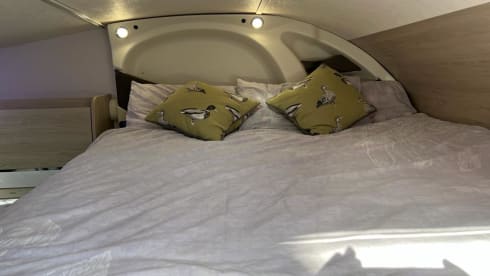Herbie – Comfortable 4/5/6 berth Chausson Flash motorhome with all of the comforts