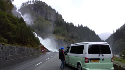 Beatle  – Our beautiful white-green VW camper