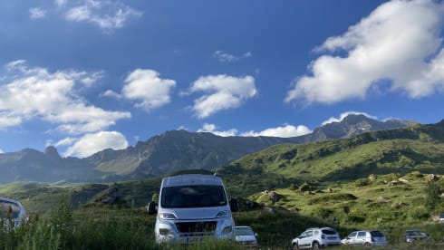 Fiat Campervan mit 2 Schlafplätzen, Baujahr 2016