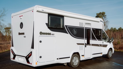 4p Ford Benimar cocoon 463 semi-integrated uit 2025