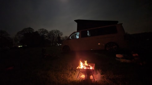 4 berth Volkswagen campervan from 2018