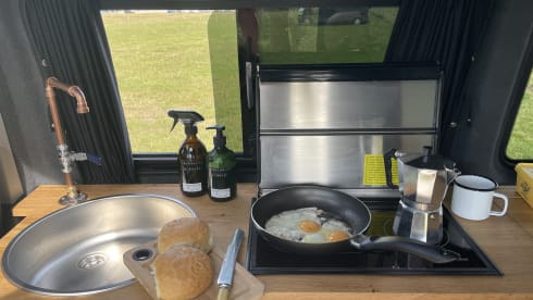 4 berth Volkswagen campervan from 2021