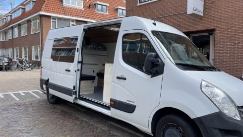 Mooi omgebouwde bus voor twee personen!