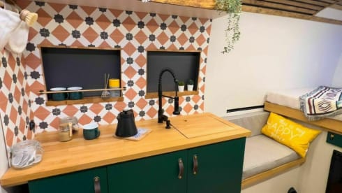 Zink outdoors  – 3 berth quirky camper 
