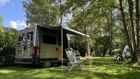 Fifi – 2 to 3 people. Fiat camper van 