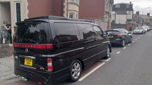 Nessie – Nissan Elgrand - Sleeps 2 - Brand new conversion