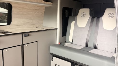 4 berth Volkswagen campervan from 2021