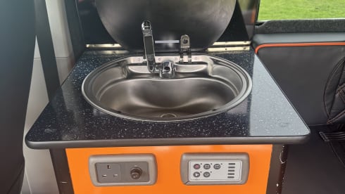 4 berth Volkswagen campervan from 2016