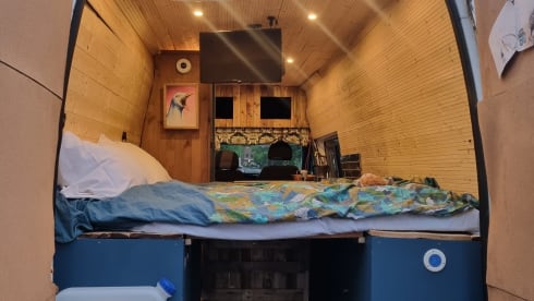 Ethel – 2 berth Ford campervan from 2013