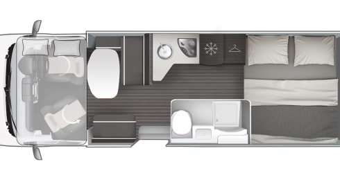 Rover – New 2026 Roller Team 4 berth off-grid ready Motorhome
