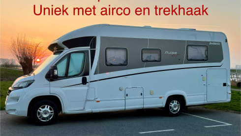 4p luxury Dethleffs with air conditioning and towbar from 2019