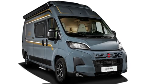 4 berth Bürstner bus from 2026