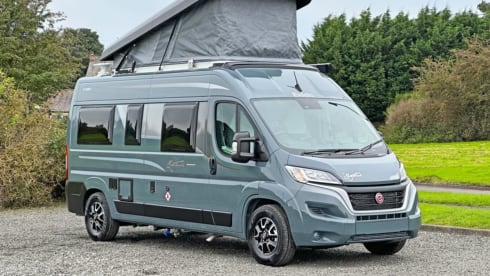 Betty Ruth – Elddis 4 berth Automatic Campervan 2024 With Double Bed Pop Top